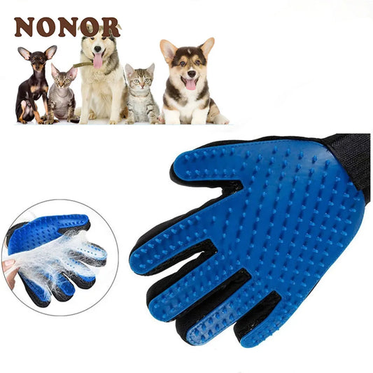 Rubber Glove Pet Brush