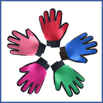 Rubber Glove Pet Brush